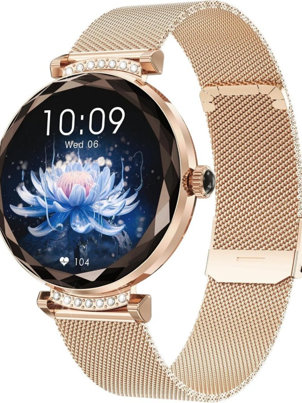 Stylish Fitness Tracker Smartwatch for Women - Heart Rate, Blood Pressure